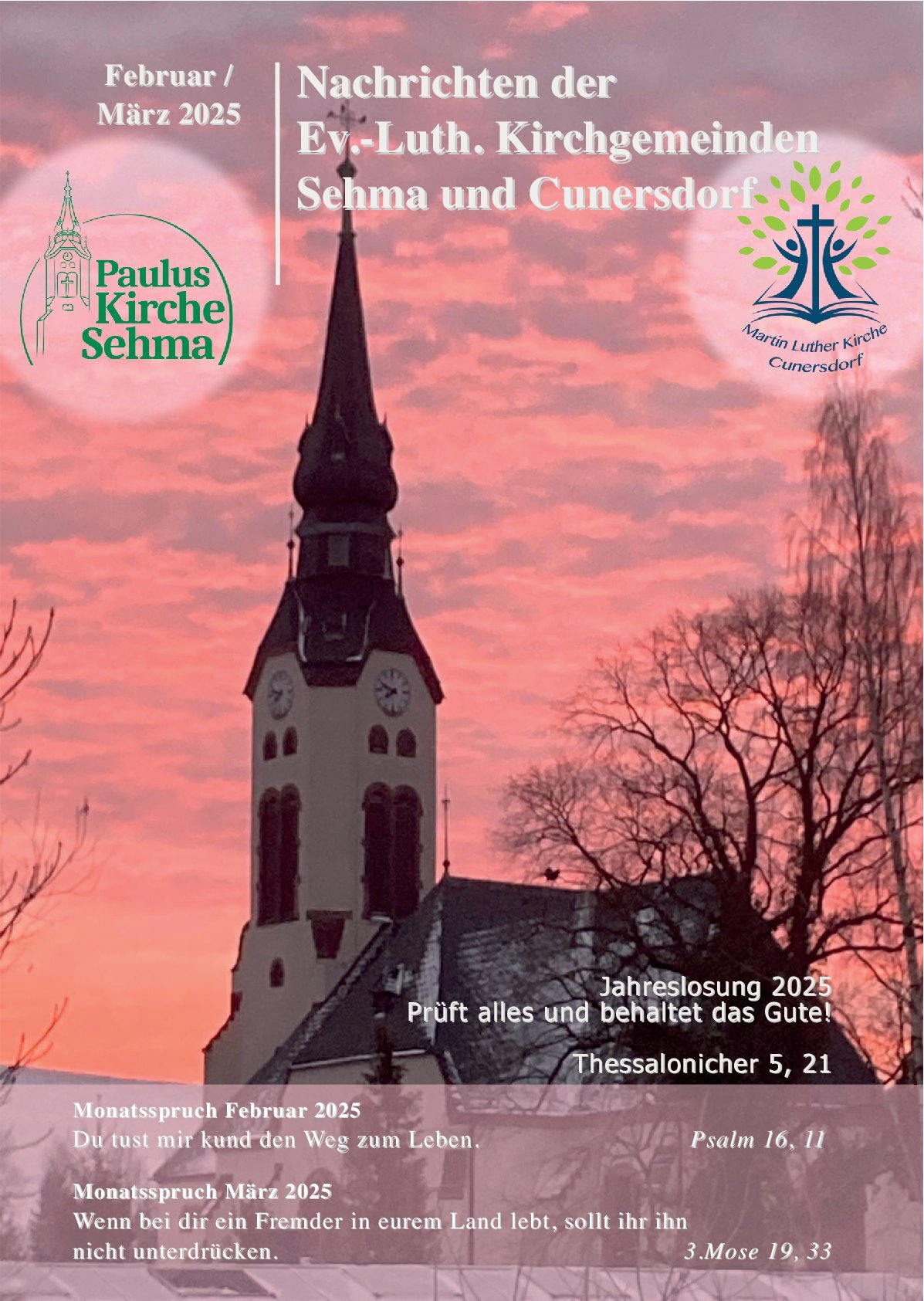 Kirchenblatt Januar Februar 2025