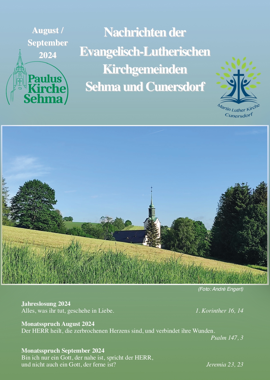 Kirchenblatt April Mai 2024